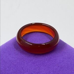 💛 Vintage Carnelian Stone Ring